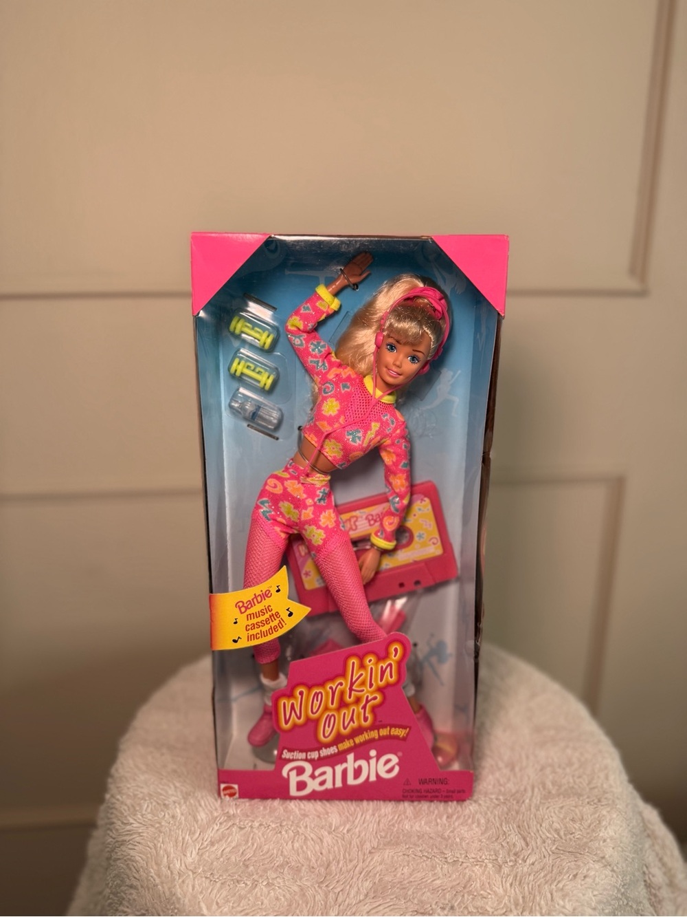 Vintage Workin’ Out Barbie Doll NRFB